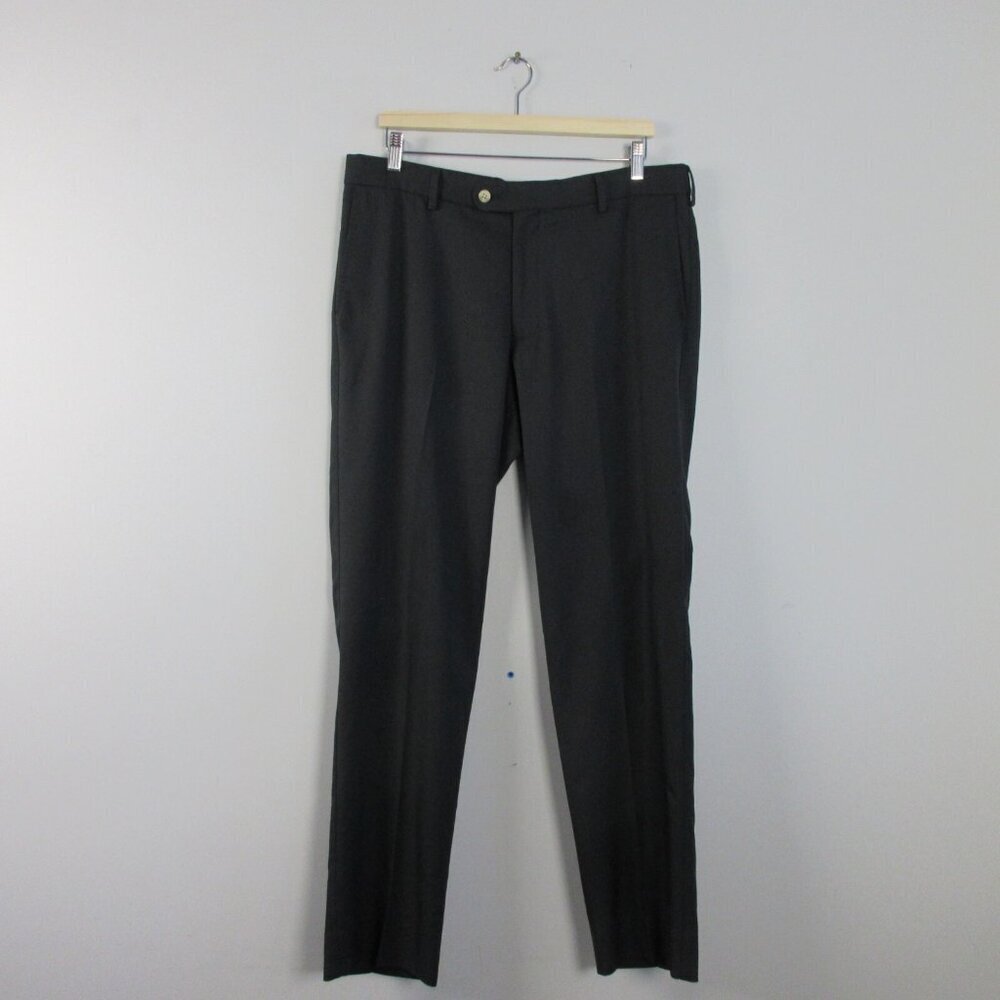 Peter Millar Men Surge Performance Trouser 35 X 32 Black Pants Golf Classic 374